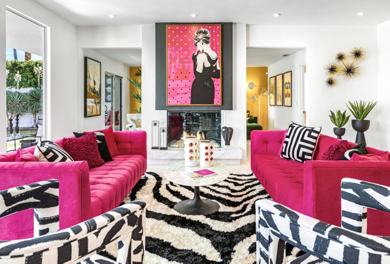 Pink Paloma Villa Palm Springs Eksteriør billede