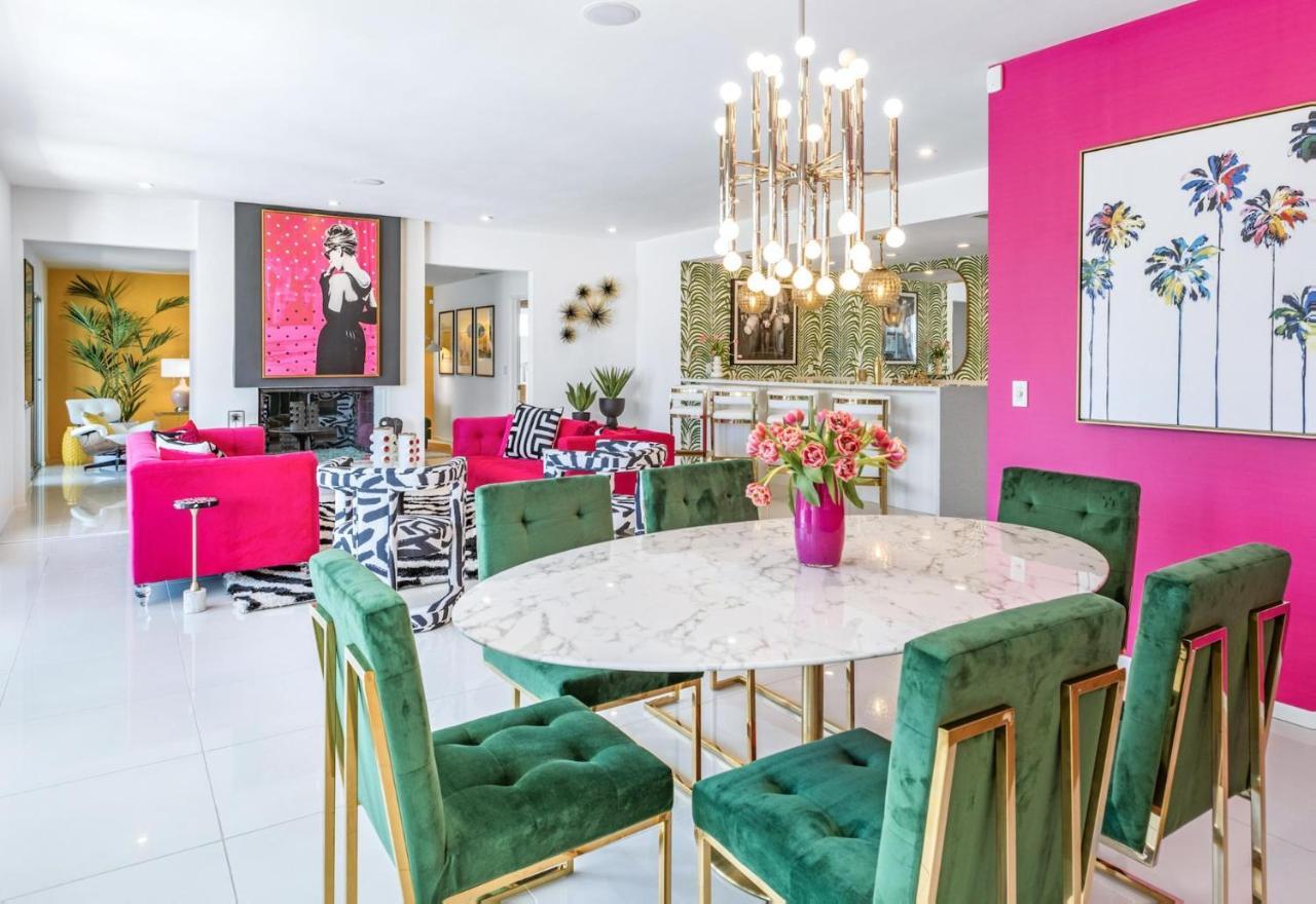 Pink Paloma Villa Palm Springs Eksteriør billede
