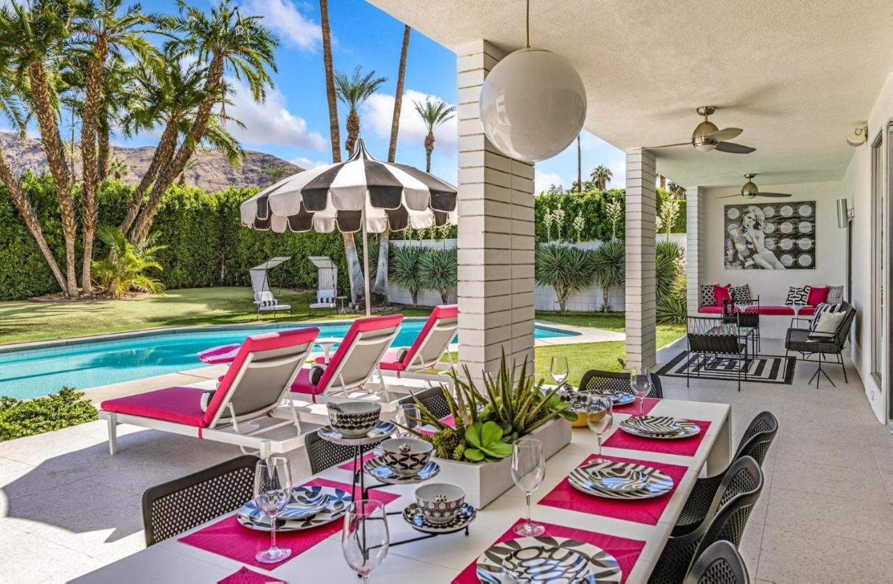 Pink Paloma Villa Palm Springs Eksteriør billede